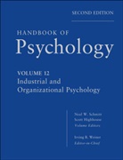 Walter C. Borman, Scott Highhouse, Daniel R. Ilgen, Neal Schmitt, Neal W Schmitt, Neal W. Schmitt... - HANDBOOK OF PSYCHOLOGY