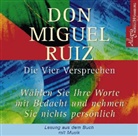 Don Miguel Ruiz, Miguel Ruiz - Die Vier Versprechen, 1 Audio-CD. Tl.1 (Hörbuch)