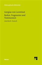 Gorgias von Leontinoi, Gorgias von Leontinoi, Thoma Buchheim, Thomas Buchheim - Reden, Fragmente und Testimonien