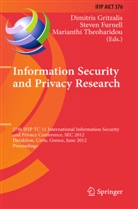 Steve Furnell, Steven Furnell, Dimitris Gritzalis, Marianthi Theoharidou - Information Security and Privacy Research
