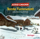Astrid Lindgren, Ursula Illert, Walter Kreye, Carla Sachse, Harald Wiberg, August Zirner - Tomte Tummetott und andere Geschichten, 1 Audio-CD (Hörbuch)