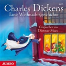 Charles Dickens, Dietmar Mues - Eine Weihnachtsgeschichte, 3 Audio-CDs (Hörbuch)