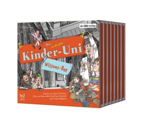 Cor Bachmann, Cordula Bachmann, Susanne Mutschler, Stefa Rahmstorf, Stefan Rahmstorf, … - Die NEUE Kinder-Uni Wissens-Box, 7 Audio-CDs