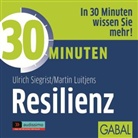 Martin Luitjens, Luitjens Martin, Ulric Siegrist, Ulrich Siegrist, Sabina Godec, Heiko Grauel... - 30 Minuten Resilienz, 1 Audio-CD (Hörbuch)