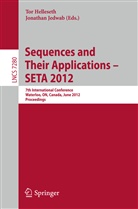 To Helleseth, Tor Helleseth, Jedwab, Jedwab, Jonathan Jedwab - Sequences and Their Applications -- SETA 2012