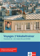 Voyages - Französisch für Erwachsene - Bd.2: Vokabeltrainer, m. 2 Audio-CDs u. CD-ROM