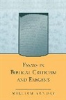 S. E. Gillingham, W. Sanday, William Sanday - Essays in Biblical Criticism and Exegesis