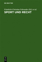Kauffmann, Kauffmann, Hans Kauffmann, Friedrich-Christian Schröder, Friedrich-Christia Schroeder, Friedrich-Christian Schroeder - Sport und Recht