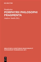 Porphyrius, Andrew Smith - Porphyrii Philosophi fragmenta