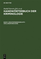 Alexande Elster, Alexander Elster, Heinrich Lingemann, Alexander Elster, J Schneider, J Schneider... - Handwörterbuch der Kriminologie - Band 3: Rechtsfriedensdelikte - Zwillingsforschung