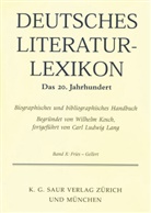Wilhelm Kosch, Lutz Hagestedt, Wilhelm Kosch - Deutsches Literatur-Lexikon, Das 20. Jahrhundert - Band 10: Fries - Gellert. Bd.10