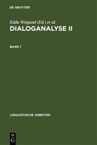 Franz Hundsnurscher, Edda Weigand - Dialoganalyse II