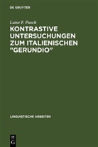 Luise F. Pusch - Kontrastive Untersuchungen zum italienischen "gerundio"