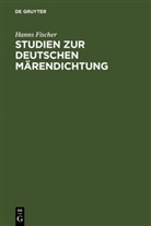 Hanns Fischer, Johannes Janota - Studien zur deutschen Märendichtung