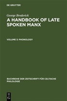 George Broderick - A Handbook of Late Spoken Manx - Volume 3: Phonology