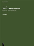 Aristoteles, Aristoteles, Immanuel Bekker, Olof Gigon - Aristoteles: Aristotelis Opera - Volumen I: Aristotelis Opera. Vol.1