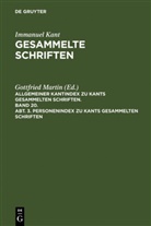Immanuel Kant, Eduar Gerresheim, Eduard Gerresheim, Jürgen Goetze, Katharina Holger, Antje Lange... - Kant's gesammelte Schriften - 20: Allgemeiner Kantindex zu Kants gesammelten Schriften