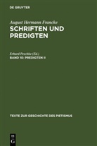 August Hermann Francke, Erhar Peschke, Erhard Peschke - Schriften und Predigten - Band 10: Predigten II. Tl.2