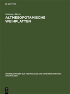 Johannes Boese - Altmesopotamische Weihplatten