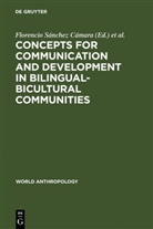 Chicago  Ill &gt; Internati, International Congress of Anthropological and Ethnological Sciences &lt;9, 1973 International Congress of Anthropological and Ethnological Sciences &lt;9, 1973 International Congress of Anthropological and Ethnological Sciences 9, Florenci Sánchez Cámara, Florencio Sánchez Cámara - Concepts for communication and development in bilingual-bicultural communities