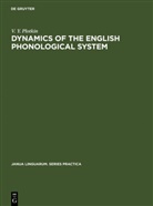 V. Y. Plotkin - Dynamics of the English Phonological System