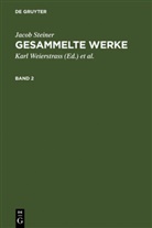 Jacob Steiner, Karl Weierstrass - Jacob Steiner: Gesammelte Werke - Band 2: Jacob Steiner: Gesammelte Werke. Band 2