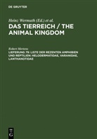 Robert Mertens - Das Tierreich / The Animal Kingdom - Lfg 79: Liste der rezenten Amphibien und Reptilien: Helodermatidae, Varanidae, Lanthanotidae