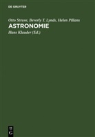 Beverly T. Lynds, Helen Pillans, Otto Struve, Hans Klauder - Astronomie