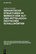 Andreas Lötscher - Semantische Strukturen im Bereich der alt- und mittelhochdeutschen Schallwörter