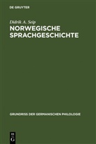 Didrik A Seip, Didrik A. Seip, Laurit Saltveit, Laurits Saltveit - Norwegische Sprachgeschichte