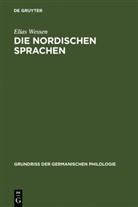 Elias Wessen - Die nordischen Sprachen
