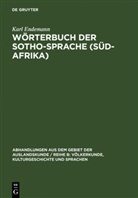 Karl Endemann - Wörterbuch der Sotho-Sprache (Süd-Afrika)