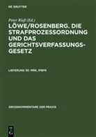 Walte Gollwitzer, Walter Gollwitzer - Löwe/Rosenberg, Die Strafprozeßordnung und das Gerichtsverfassungsgesetz - 30: MRK, IPBPR