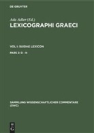 Ada Adler, Ad Adler, Ada Adler - Lexicographi Graeci. Suidae Lexicon - Vol I. Pars 2: D - H