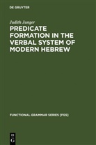 Judith Junger - Predicate Formation in the Verbal System of Modern Hebrew