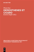 Plutarch, Plutarchus, Hans Gärtner, Konrat Ziegler - Demosthenes et Cicero