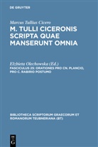 Cicero, Marcus Tullius Cicero, Marcus Tullius Cicero, Marcus Tullius Cicero, Elzbiet Olechowska, Elzbieta Olechowska - M. Tulli Ciceronis scripta quae manserunt omnia - Fasc 25: Orationes pro Cn. Plancio, pro C. Rabirio postumo