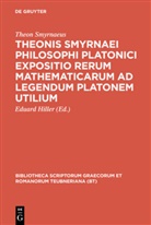 Theon Smyrnaeus, Theon Smyrnaeus, Theon Smyrnaeus, Eduard Hiller - Theonis Smyrnaei Philosophi Platonici Expositio rerum mathematicarum ad legendum Platonem utilium