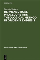 Karen Jo Torjesen - Hermeneutical Procedure and Theological Method in Origen's Exegesis