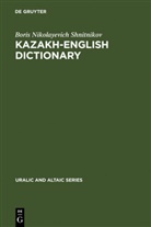 Boris Nikolayevich Shnitnikov - Kazakh-English dictionary