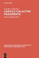 Caecilius Calactinus, Caecilius Calactinus, Caecilius Calactinus, Erns Ofenloch, Ernst Ofenloch - Fragmenta