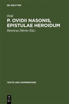 Ovid, Ovid, Henricu Dörrie, Henricus Dörrie - P. Ovidii Nasonis, Epistulae Heroidum