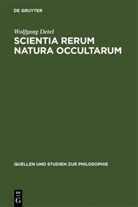 Wolfgang Detel - Scientia rerum natura occultarum