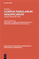 Aesop, Aesopus, Aesopus, August Hausrath, Herbert Hunger - Corpus fabularum Aesopicarum - Vol. I, Fasc. 2: Fabulae Aesopicae soluta oratione conscriptae. Fasciculus.2