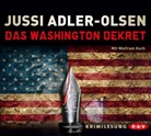Jussi Adler-Olsen, Wolfram Koch - Das Washington-Dekret, 8 Audio-CDs (Hörbuch)