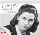 Christa Wolf, Dagmar Manzel, Gerhard Wolf - August, 1 Audio-CD (Audio book)