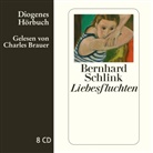Bernhard Schlink, Charles Brauer - Liebesfluchten, 8 Audio-CD (Hörbuch)