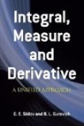B. L. Gurevich, Boris L. Gurevich, Mathematics, G. E. Shilov, Georgi E. Shilov, Georgi E. Gurevich Shilov... - Integral Measure and Derivative