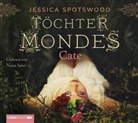 Jessica Spootswood, Jessica Spotswood, Nana Spier - Töchter des Mondes - Cate, 4 Audio-CDs (Audiolibro)
