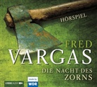 Fred Vargas, Ulrich Gebauer, Sylvester Groth, Felix von Manteuffel, Jürgen Tarrach - Die Nacht des Zorns, 2 Audio-CDs (Audio book)